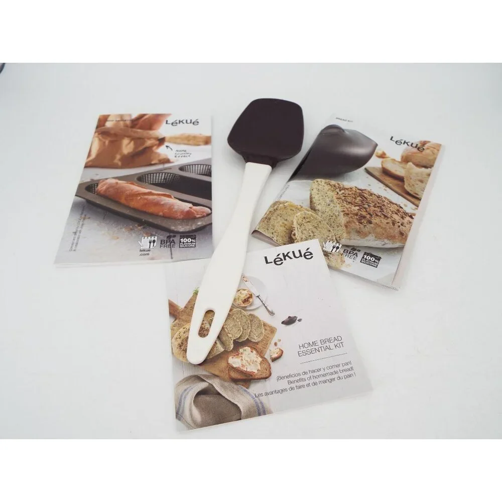 Lekue Home Bread Essential Kit Boxed Set Bread Maker Mini-Baguette New/Open Box